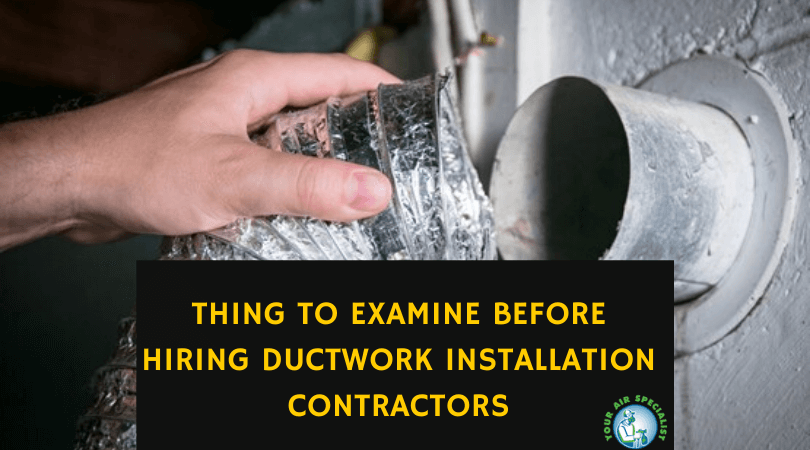Ductwork Installation Contractors