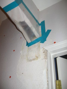 water damage (mold)
