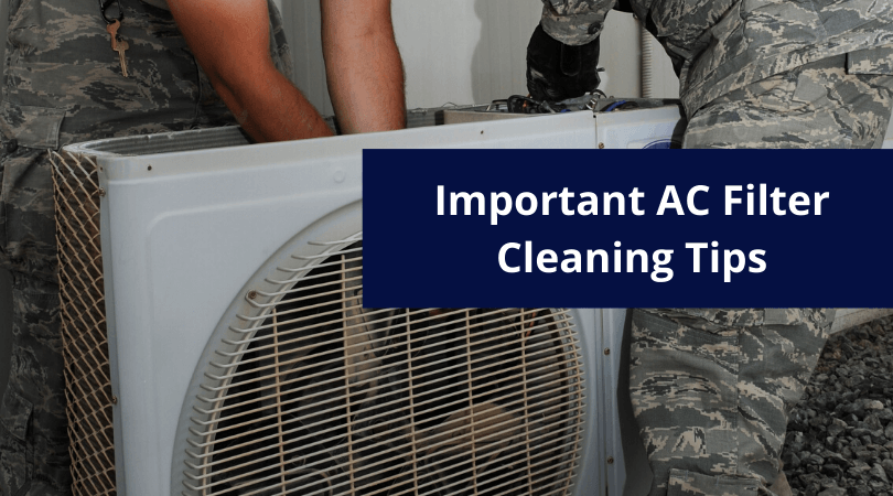 Important AC Filter Cleaning Tips